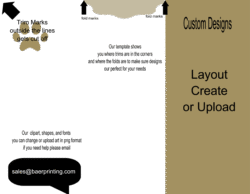 8.5 x 11 Brochure Tri Fold